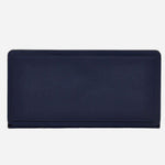Back view of the Radley Coin Street Magnolia Evenfall Blue Large Bifold Purse.