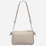 Back view of the Radley The Camden Salt Leather Small Ziptop Shoulder Bag.