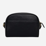 Back view of the Radley The Daily Black Small Zip Top Cross Body Bag.