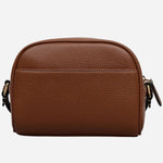Back view of the Radley The Daily Cognac Leather Small Zip Around Cross Body Bag.