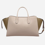 Back view of the Radley The Romilly Salt Leather Large Ziptop Multiway Bag.