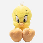 The Steiff 20 cm Looney Tunes Tweety Bird sitting down.