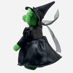 Back view of the Limited Edition Green Wicked Witch of the West™ Elphaba Teddy Bear 18 cm.