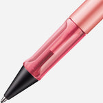 The nib of the LAMY AL-Star Flamingo Pink Special Edition Ballpoint Pen.