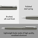 The Aion Graphite Fountain Pen M by LAMY.