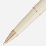 The nib of the Meisterstück Classique Ivory Romeo & Juliet Rollerball Pen.
