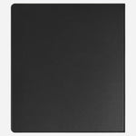 Back view of the Black Leather Digital Paper Folio.