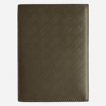 Back view of the Extreme 3.0 Khaki Leather Passport Holder.