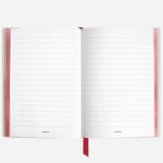Inside the Fine Stationery Medium Romeo & Juliet White Notebook with Lined Pages.