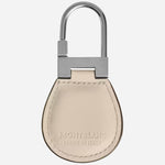 Back view of the Montblanc Meisterstück Cloudy Beige Leather Key Fob.