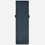 Back view of the Meisterstück Velvet Blue Envelope 2-Pen Pouch.