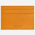 Back view of the Saffron Sartorial Leather 5CC Card Holder.