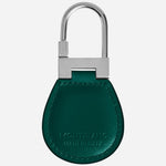Back view of the Soft Malachite Leather Key Holder.