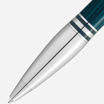 The nib of the Montblanc StarWalker Polar Green Metal Ballpoint Pen.