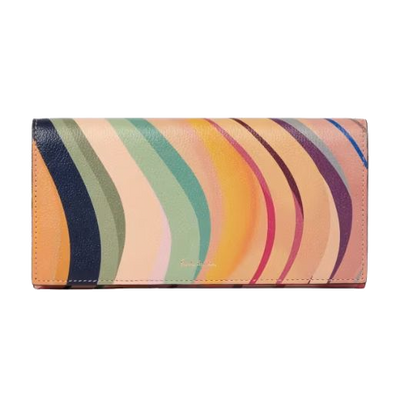 1 paul smith leather dusky swirl tri fold purse w1a 8053 gswirl 90 0