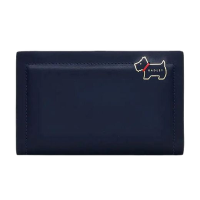 radley heritage lane ink blue medium purse