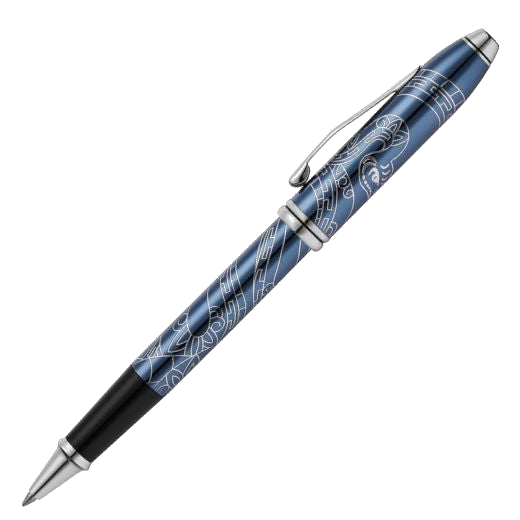 Cross Townsend Blue Lacquer 2025 Zodiac Year of the Snake