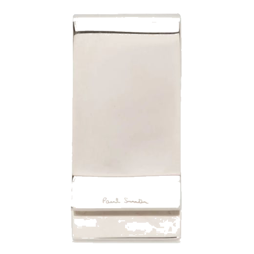 Paul Smith's Signature Stripe Silver Money Clip is made from a combination of copper and zinc with an enamel inlay for the coloured signature stripe edge.