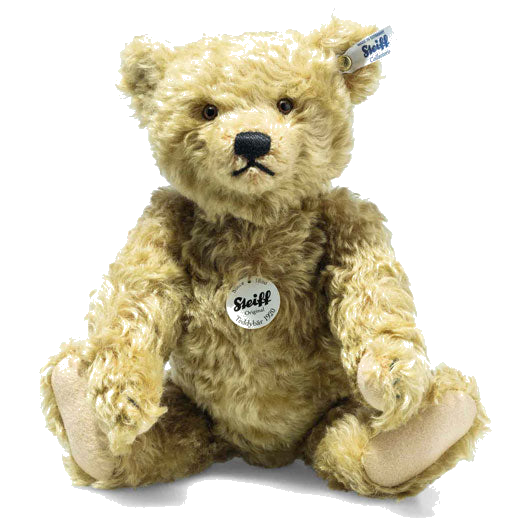 This is a 1920s Classic Teddy Bear designed by Steiff.