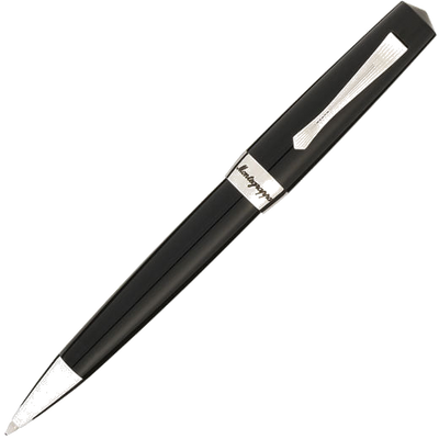 montegrappa jet black elmo 02 ballpoint pen