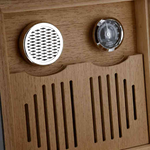 black cube cigar humidor