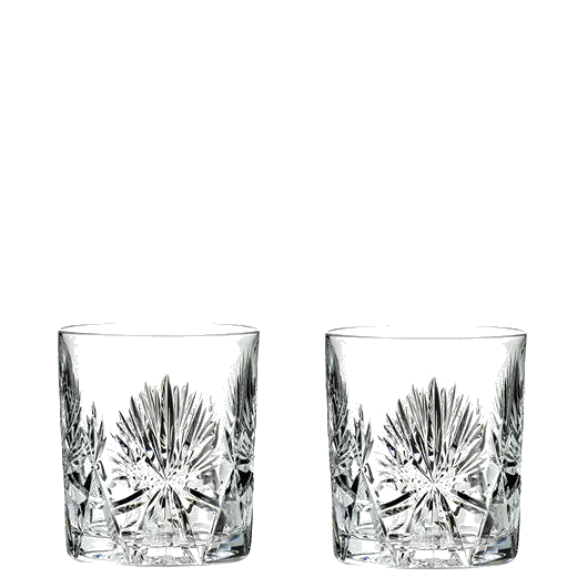 These Edinburgh Star 2 x 33cl Large Tumblers have been designed by Royal Scot Crystal.