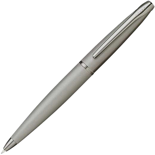 This is the Cross Brushed Titanium Gray ATX Ballpoint Pen.
