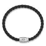 montblanc bracelet black le