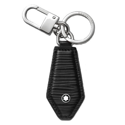 Meisterstück 4810 Black Leather Diamond Key Fob By Montblanc
