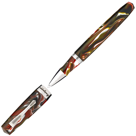 This Asiago Elmo 02 Rollerball Pen has been designed by Montegrappa.