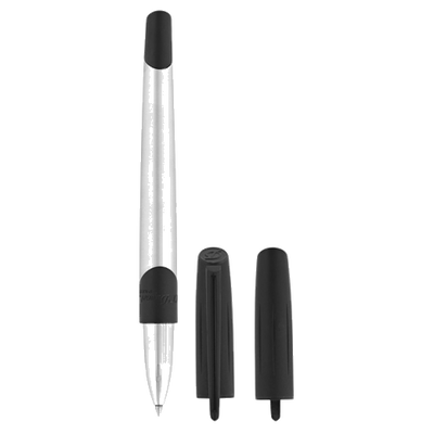 brushed chrome rollerball p