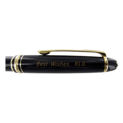 montblanc one line writing instrument cap engraving grotesque italics font best wishes b19b04971c63f8c91edd4225c85a1c1a