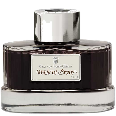 gvfc hazelnut brown ink bottle 75ml
