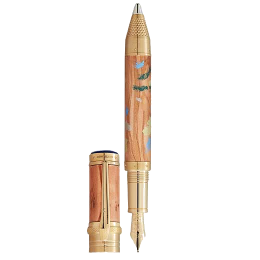 The Montblanc Masters of Art Fountain pen pays homage to world renowned artist, Pierre-Auguste Renoir.