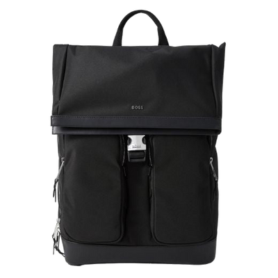 boss highway roll top backpack