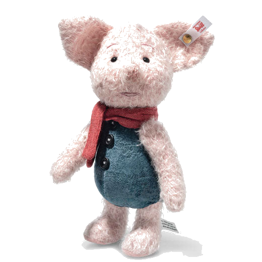 Christopher Robin Disney Piglet, designed by Steiff.