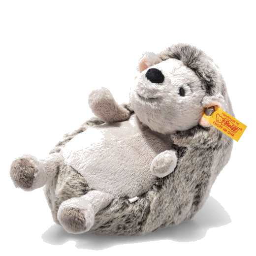 This Soft Cuddly Friends Hedgy the Hedgehog is designed by Steiff.