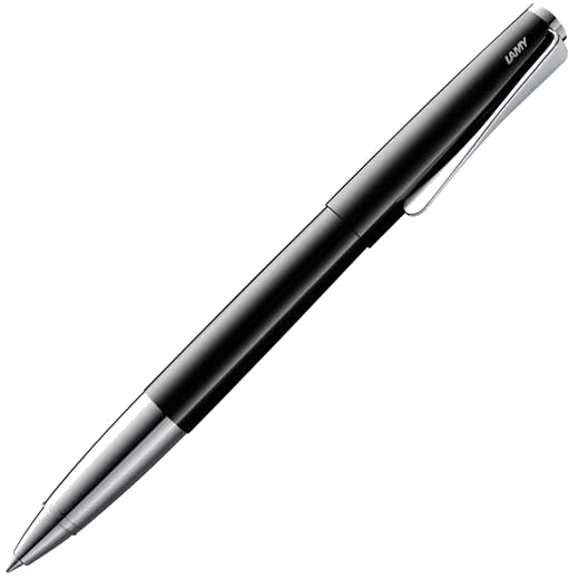 lamy studio pianoblack rollerball pen