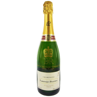 laurent perrier brut royal cypher bottle engraving logo and roman outline font 24349353f25bf2e86ffb0cc98ea229ca