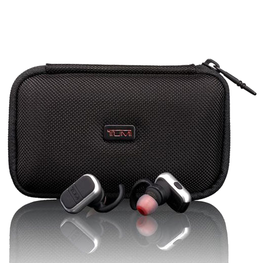 TUMI true wireless earbuds.