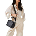 6 radley ivydale road small black zip top cross body bag h1282001