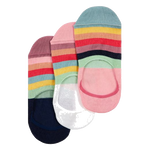 paul smith no show 3pack stripe socks