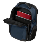 deep blue backpack
