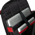 black backpack by amsonite