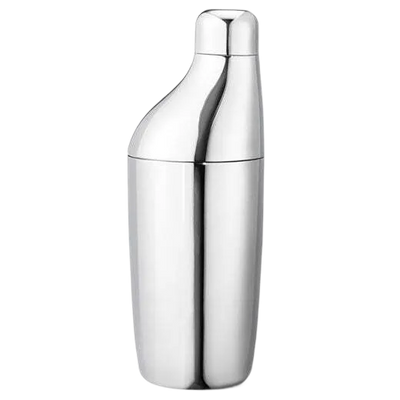 The Georg Jensen Sky stainless steel cocktail shaker.