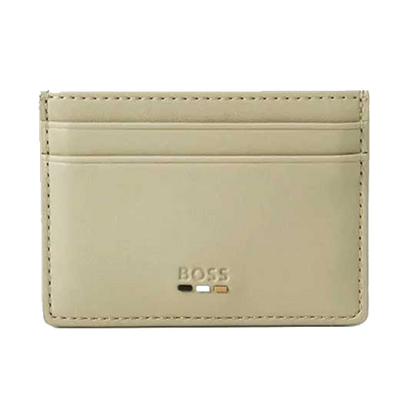 boss beige card case
