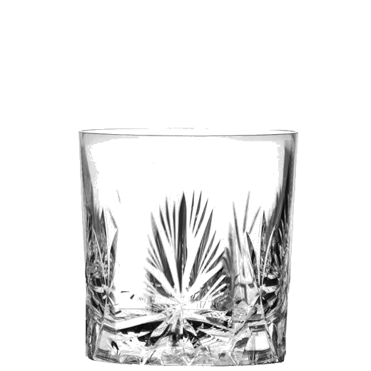 royal scot crystal edinburgh star single 26cl whisky glass