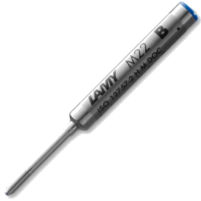 lamy blue broad m22 compact ballpoint refill