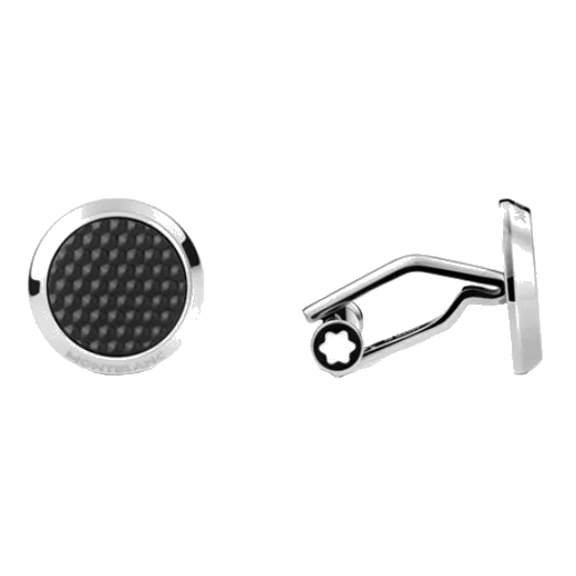 black cufflinks montblanc