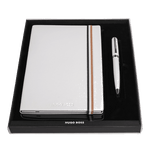 hugo boss notebook pen set